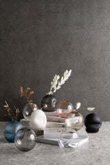 Round Bud Vase - Light Grey