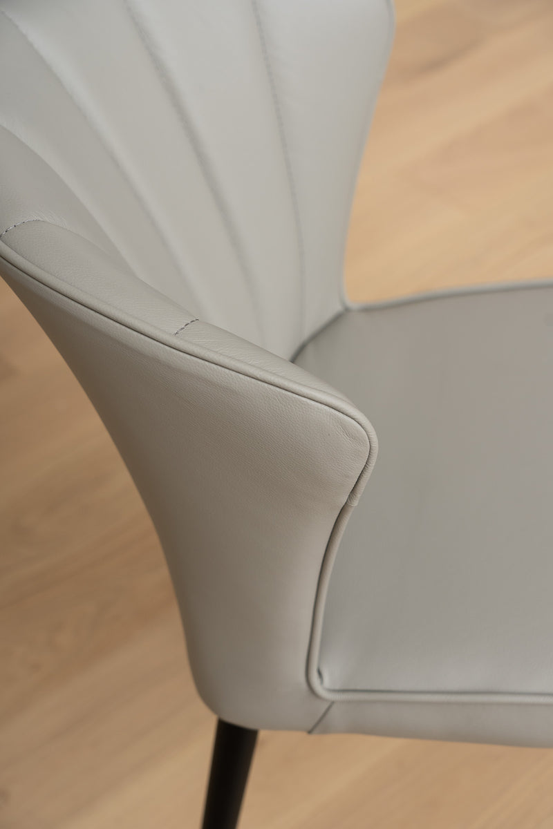 Ariel Dining Chair - Pewter