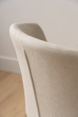 Cabo Fabric Wood Dining Chair