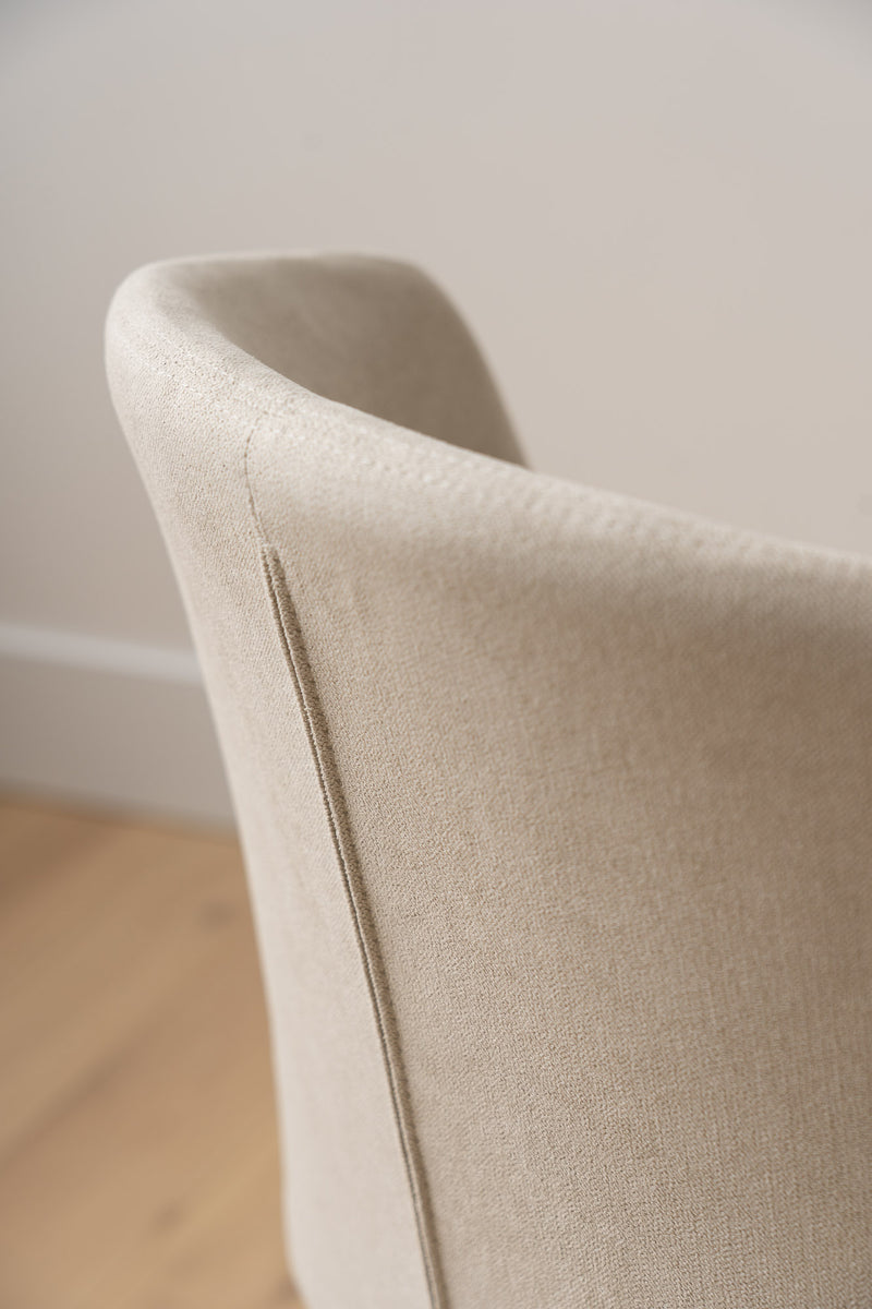 Cabo Fabric Wood Dining Chair