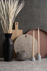 Reo Steel Tray - Bark - L