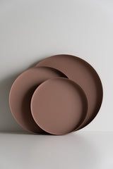 Reo Steel Tray - Bark - M