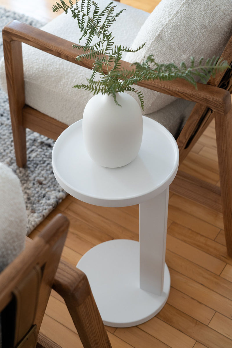 Rookie EndTable - White
