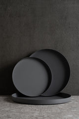 Reo Steel Tray - Pewter - S