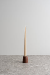 Petite Taper Candle Holder - Cone - Earth
