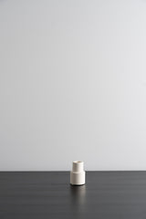 Creamy White Ceramic Candle Holder - Tall