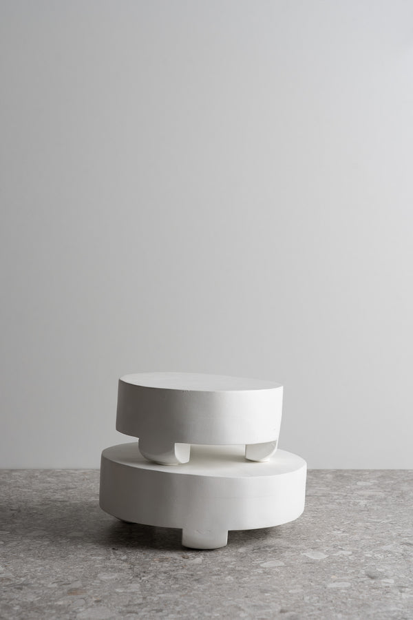 Mango Wood Rise Small - White