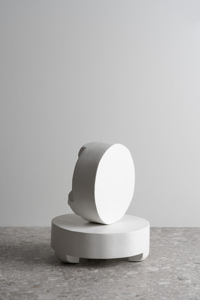 Mango Wood Rise Small - White