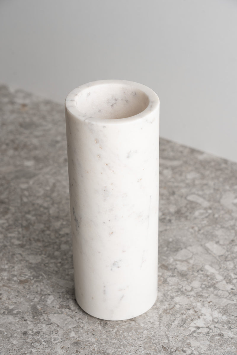 White Marble Vase