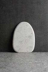 Marble Cheese Plate - White