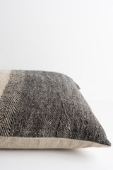 Isolde Beige and Black Fabric Blocked - 20" x 20"