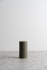 Fancy Ribbed Pillar - Moss