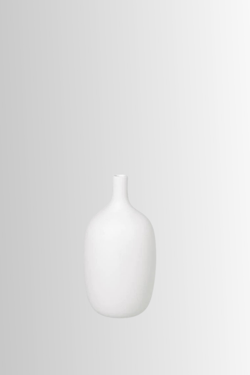 Ceola Vase - 4x8" White
