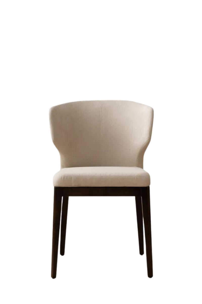 Cabo Fabric Wood Dining Chair