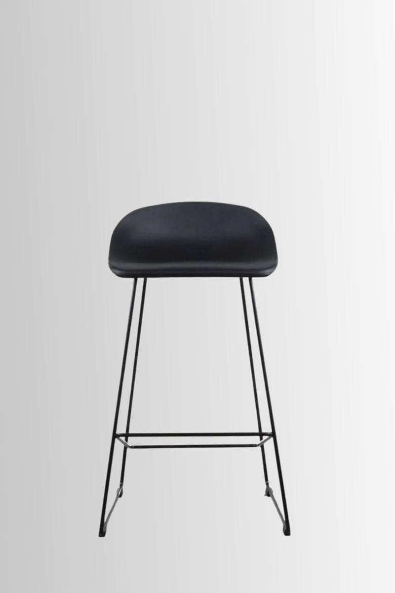 Escape Sled Counter Stool - Black