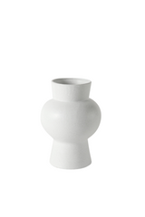 Laforge White Vase - Medium