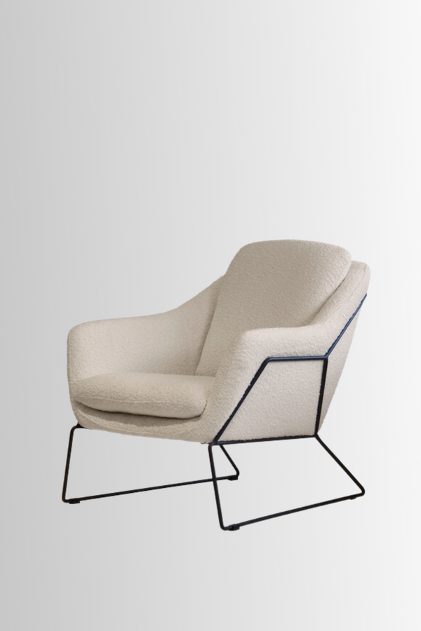 Jasper Armchair - Cream Boucle