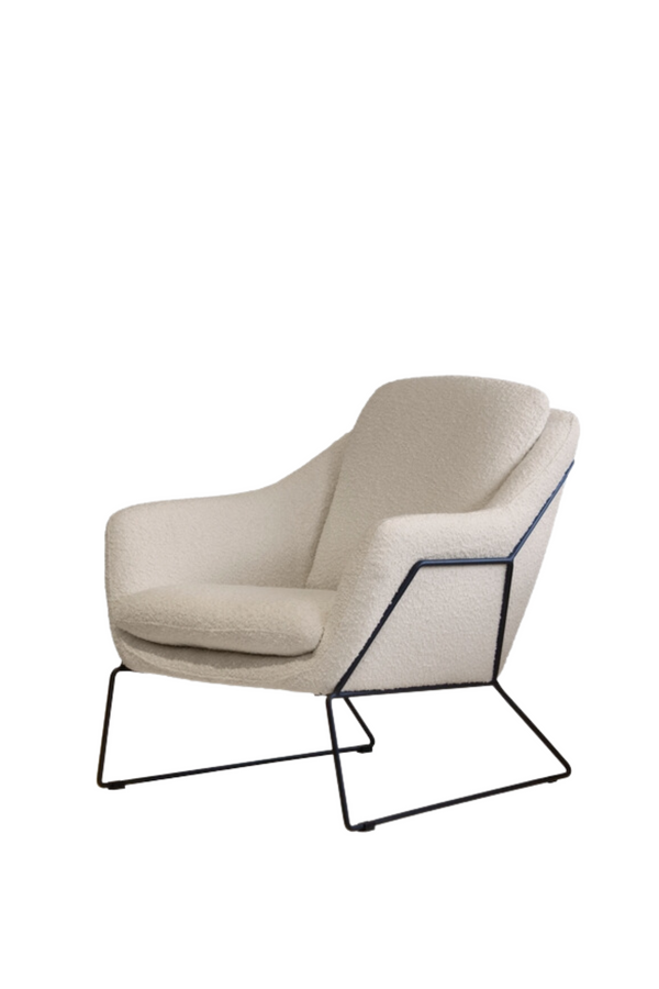 Jasper Armchair - Cream Boucle