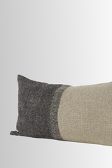 Isolde Beige and Black Fabric Blocked - 14" x 26"