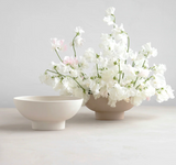 Ceramic Compote Vase - Sand